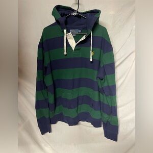 Ralph Lauren Polo Rugby Hoodie sz XXL